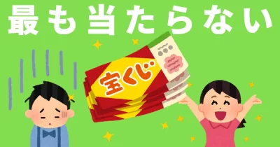 最も当たらない